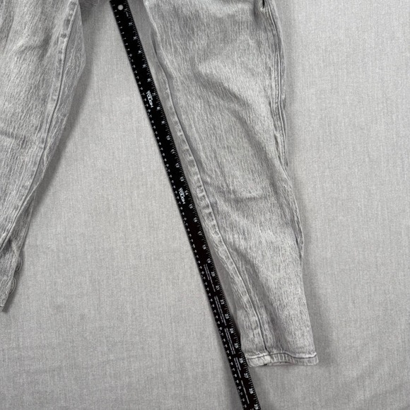 Pure Jeanswear Vintage Grey Acid Wash Bow Ankle Tapered Jeans Womens Size 9 - Picture 11 of 11
